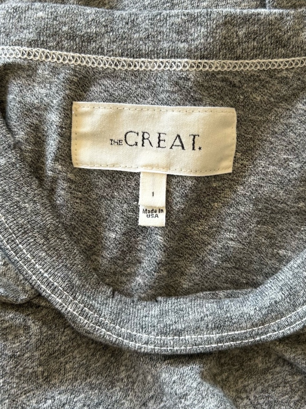 THE GREAT. The Ruffle Tee - Picture 13 of 14